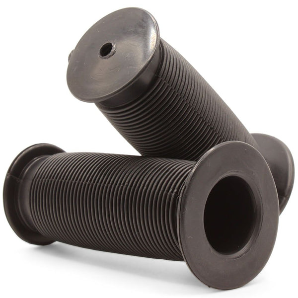 Bikelane 80mm Kids Bike Mushroom Handlebar Grip Pair (Black)