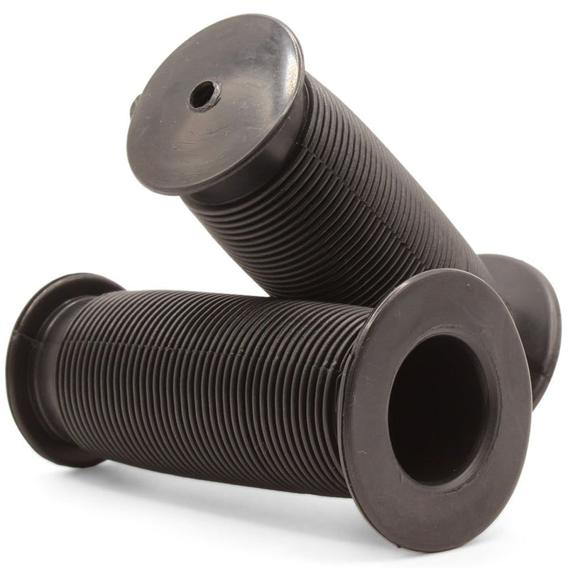 Bikelane 80mm Kids Bike Mushroom Handlebar Grip Pair (Black)