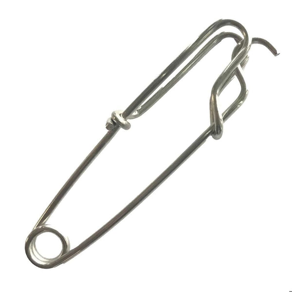 Seahorse 3 Inch Stainless Steel Crossline Shark Clip