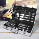 Moyasu 18 Pcs BBQ Tool Set Stainless-Steel Outdoor Barbecue Accessory Grill Cook