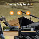 SAN HIMA Camping Shower Tent Awning Instant Fold-Out With 8L Gas Hot Water Heater