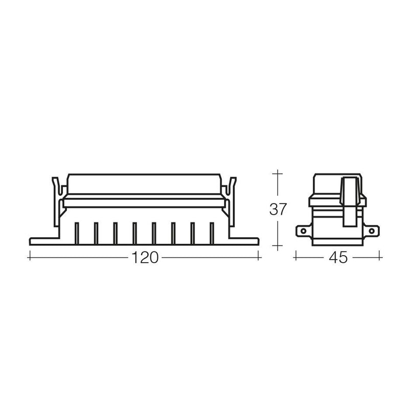 Narva 54424 8-way Standard ATS Blade Fuse Box