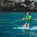 Jobe Buzz 46" Inch Beginners Kids Water Ski Trainer with Combo Bindings and Rope