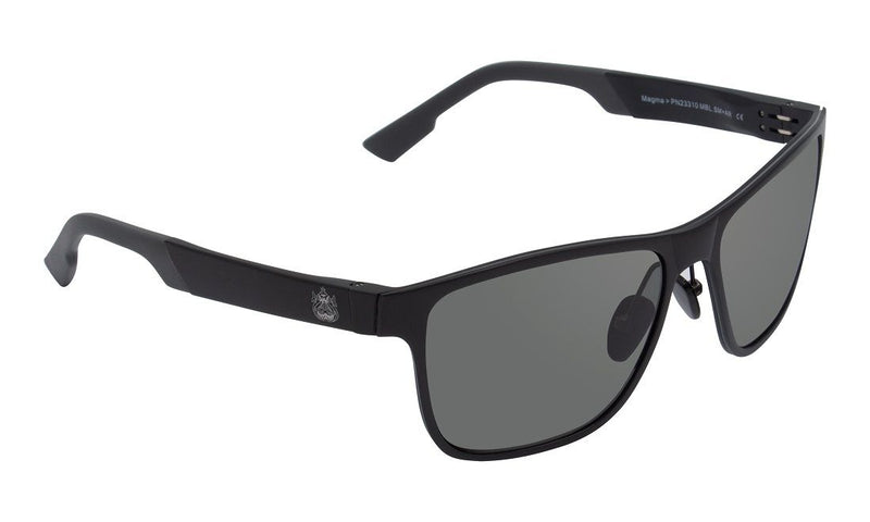 Ugly Fish Magma PN23310 Aluminium Black Frame/Smoke Lens Polarised Sunglasses