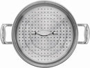 Scanpan Impact 28cm Multi Purpose Pan with Steamer - Silver (Braise & Sauté)