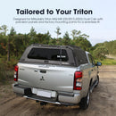San Hima UTE Steel Canopy For Mitsubishi Triton MQ MR 05/2015-2023 Dual Cab