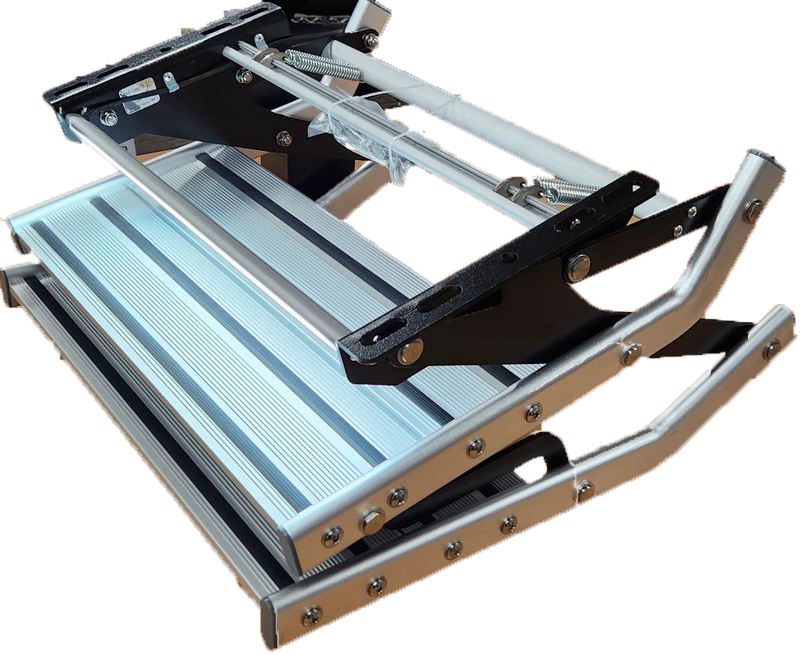 Australian RV Double Folding Manual Step with LED Light