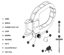 Fullstop Samurai Wheel Clamp