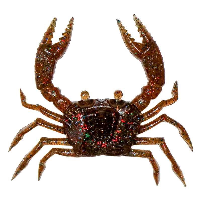 Rapala Crush City 6 Pack of 1.5 Inch Trickster Soft Plastic Lures