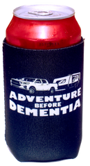 Black Stubby Holder - Adventure Before Dementia