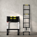 Traderight Multipurpose Telescopic Ladder Portable Aluminium Extension Steps 2m