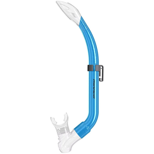 Mirage Goby Silitex Kids Dry Top Snorkel (Blue)