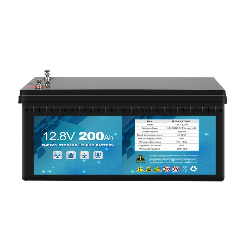 Galvan 12V Lithium Iron LiFePO4 Battery 200AH Deep Cycle Rechargeable 2000 Times