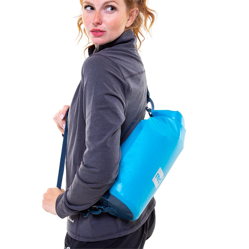 Waterproof Roll Top 10 Litre Dry Bag - Ride Blue