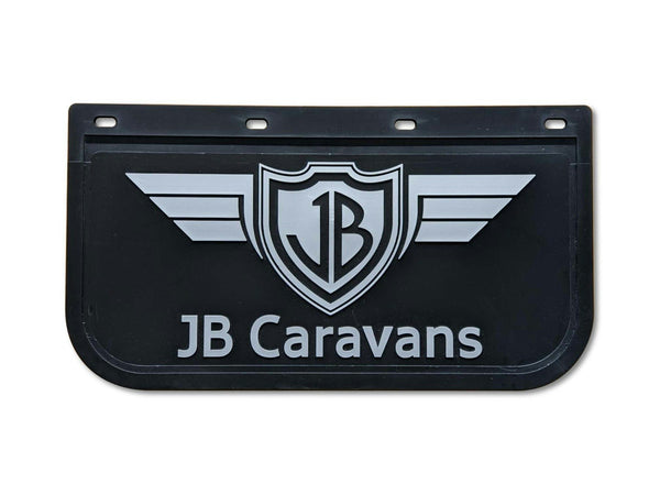 D-Flector MFP005-A Mud Flap (Black) - JB Caravans 610 x 330mm