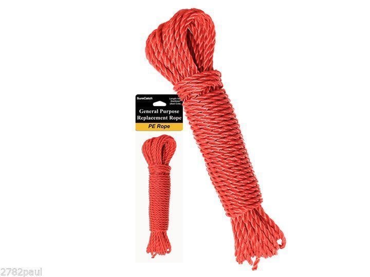 2 x Surecatch 3mm Crab Pot Ropes - Pre-packed in 10m Lengths -Twin Pack
