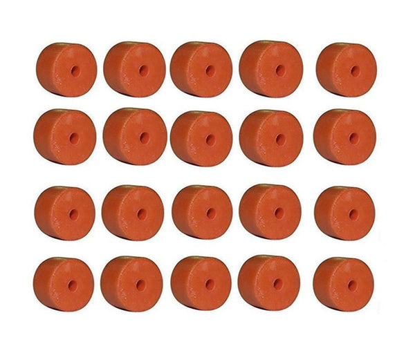 20 x Wilson S2 Orange Poly Floats - Crab Dillie Float - Bulk Twenty Pack