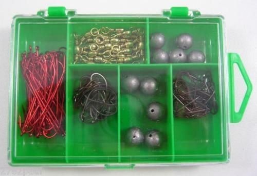 Surecatch 130pc Bream Pack In Fishing Tackle Box - Tackle Kit