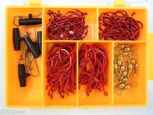Surecatch 120pc Snapper Pack In Fishing Tackle Box - Tackle Kit