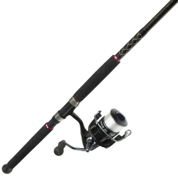 6'6 Silstar Sirius 7-12kg Fishing Rod and Reel Combo with Solid Glass Tip -2 Pce