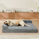 Pawz Orthopedic Dog Bed Memory Foam Cushion Cat Calming Mat Washable XXL Grey