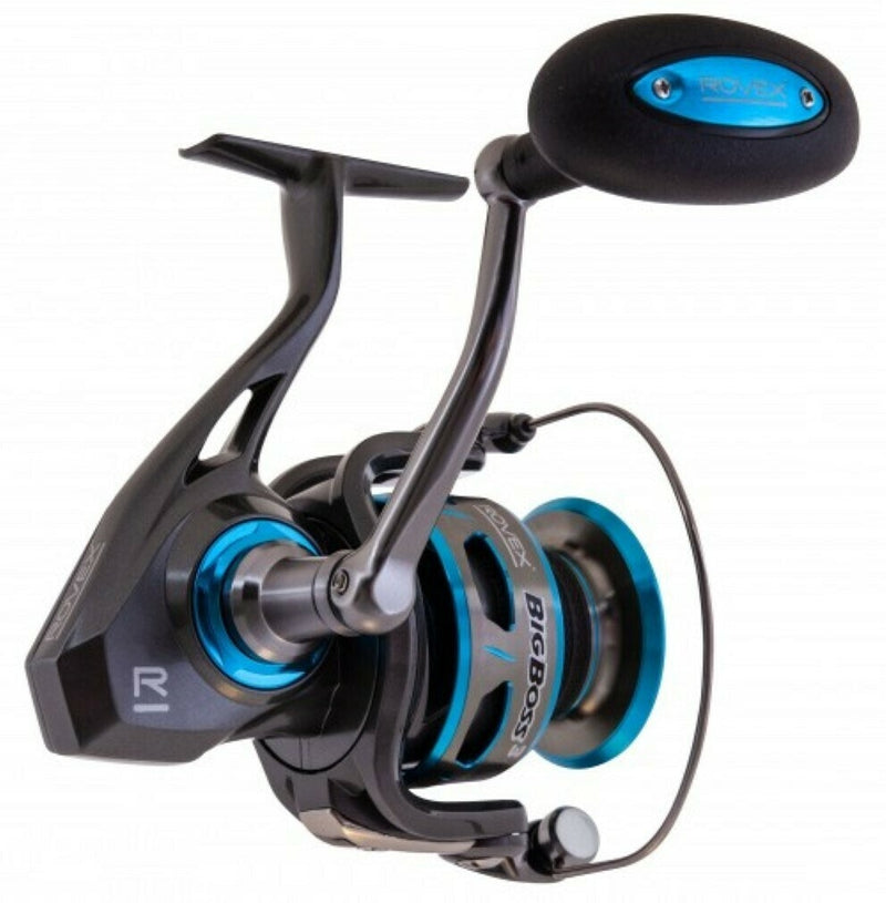Rovex Big Boss III Spinning Fishing Reel - 7 Bearing Spin Reel