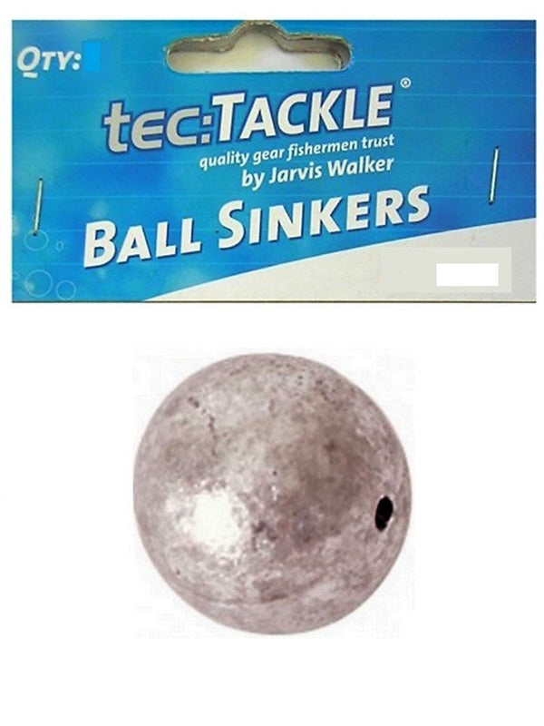 9 Pack of Jarvis Walker Size 6 Ball Sinkers - Value Pack