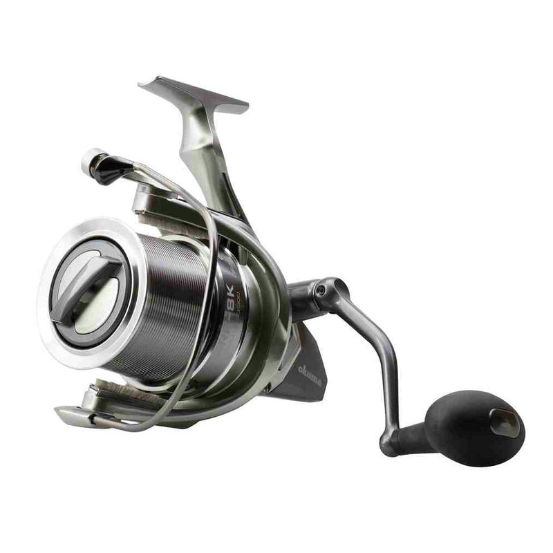 Okuma Surf 8K Spinning Fishing Reel - 6 Ball Bearing Spin Reel with 18kg Drag