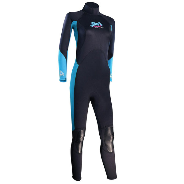 Adrenalin Enduro-Flex 3/2mm Ladies Steamer Wetsuit for Surf/Snorkel Size 12 Blue