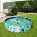 Pawz 80cm Pet Dog Swimming Pool Cat Portable Bath Tub Cat Shower Washing Folding