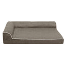 Pawz Orthopedic Dog Bed Memory Foam Cushion Cat Calming Mat Washable M Coffee