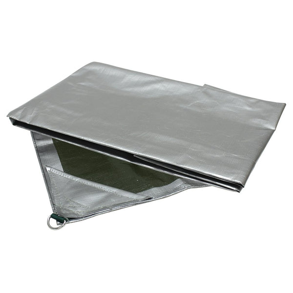 Oztrail 478x722cm Ultrarig Outdoor Camping/Hiking Tarp Canopy Shelter Silver