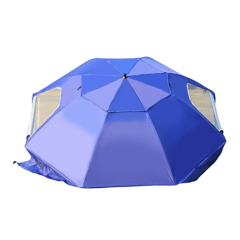 Mountview Beach Outdoor Sun Shade Shelter 2.33M Blue