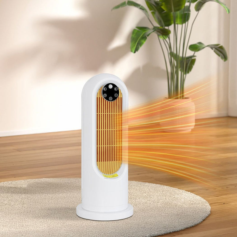 Spector Electric Portable Space Heater Fan 1200W Quiet Efficient Fast Heating