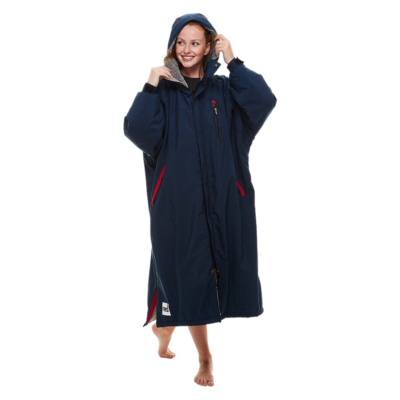 Women's Long Sleeve Pro Change Robe EVO - Navy