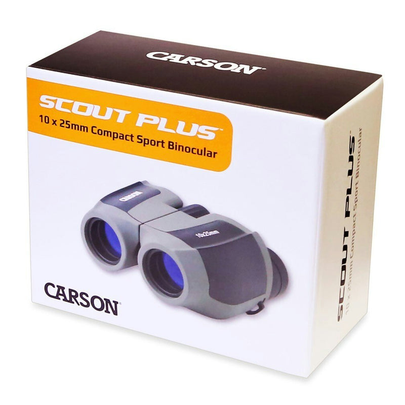 Carson JD-025 ScoutPlus Series 10x25mm Compact and Lightweight Binoculars