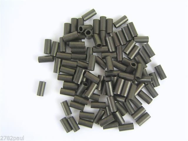 100 x Size 12 Mason Crimps - Crimping Connector Sleeves for Fishing Wire/Line