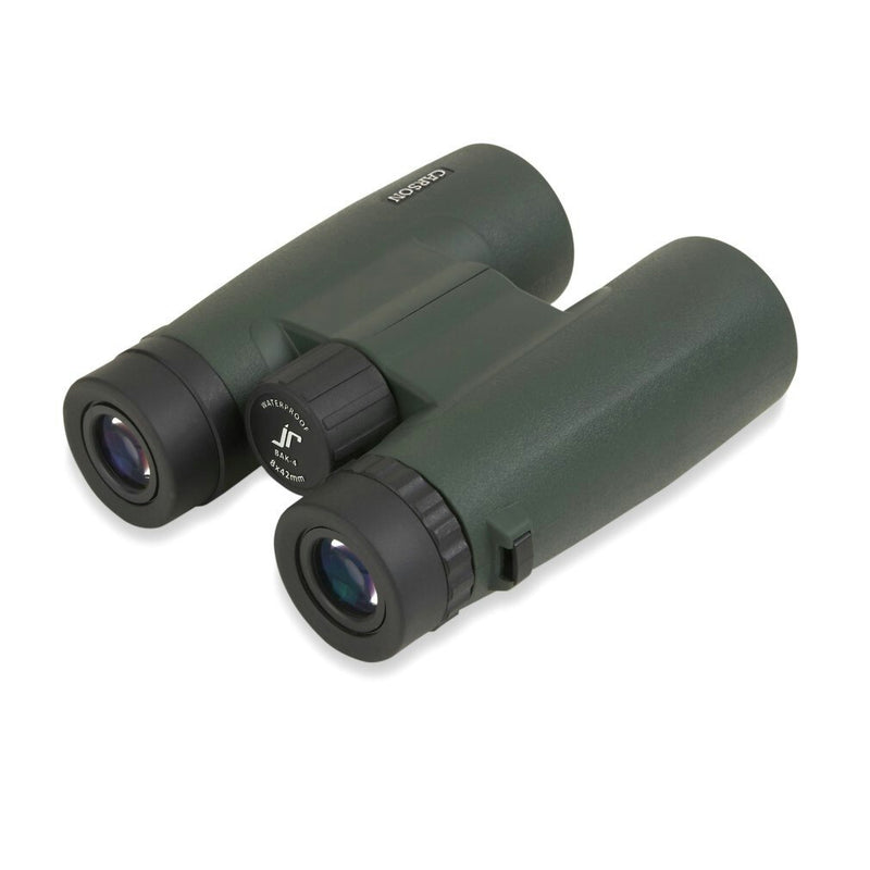 Carson JR-842 JR Series 8x42mm Full Size, Waterproof Prism Binoculars