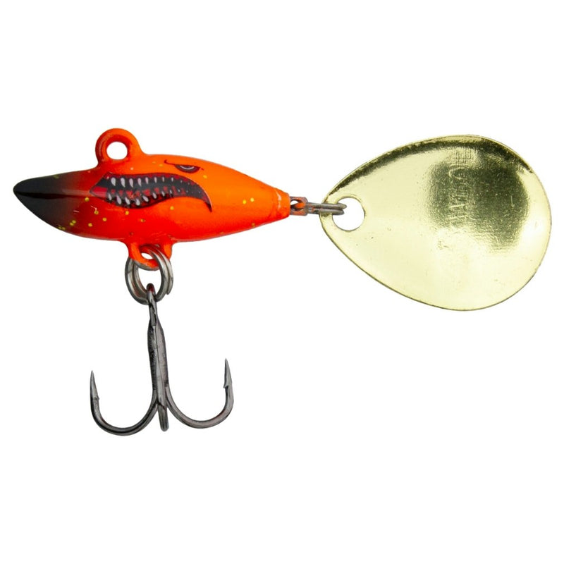 30mm FishArt Torpedo Spinner Bait Fishing Lure - 12g Sinking Spinner