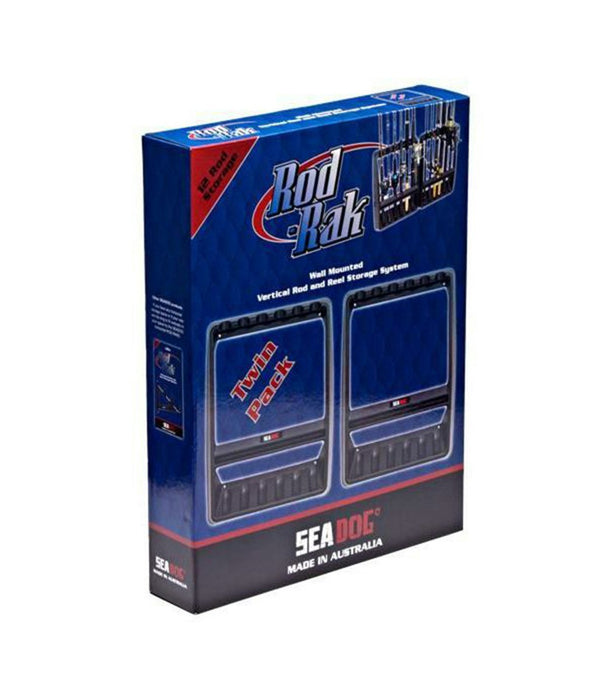 Sea Dog Vertical Fishing Rod Holder - Twin Pack - Holds 6 Fishing Rods Each