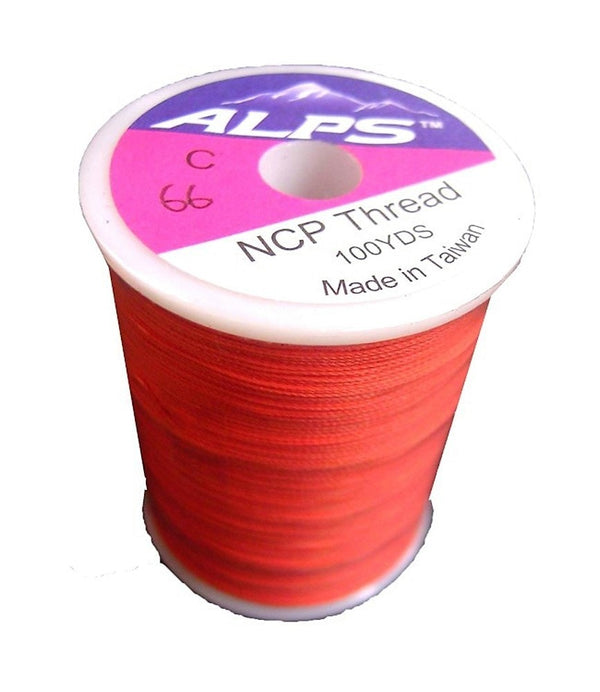 Alps 100yds of Brown/Orange Rod Wrapping Thread - Size C (0.2mm) Rod Binding Cotton
