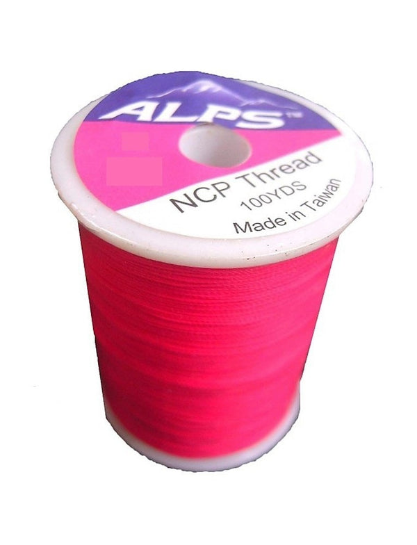 Alps 100yds of Hot Pink Rod Wrapping Thread - Size A (0.15mm) Rod Binding Cotton