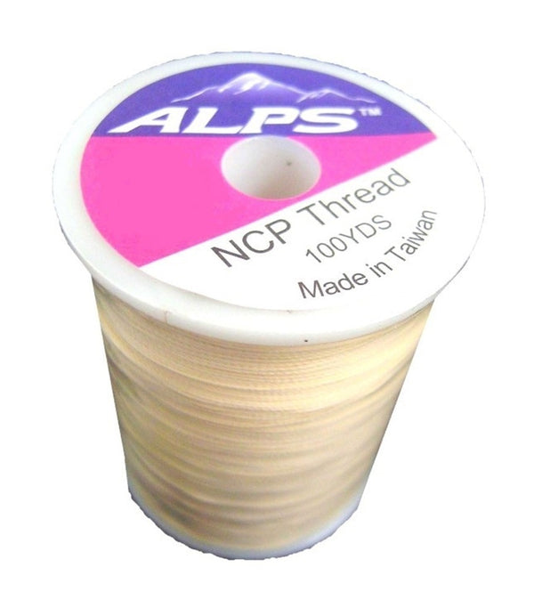 Alps 100yds of Tan Rod Wrapping Thread - Size A (0.15mm) Rod Binding Cotton