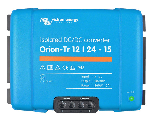 Victron Orion-Tr 12/24-15A (360W) Isolated DC-DC Converter