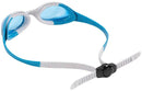 Arena Spider Junior Kids Swimming Goggles - Blue/Grey (Ages 6-12)