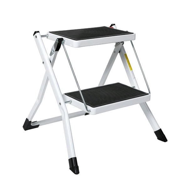 Manan Foldable Step Stool Portable Folding Steady Ladder Home Lightweight
