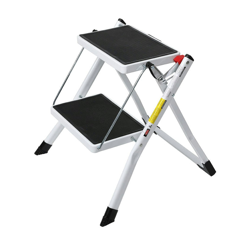 Manan Foldable Step Stool Portable Folding Steady Ladder Home Lightweight