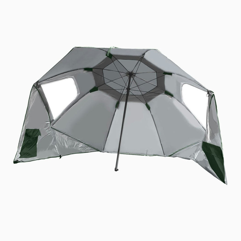 Mountview Beach Umbrella Outdoor Umbrellas Garden Sun Shade Shelter 2.13M Green