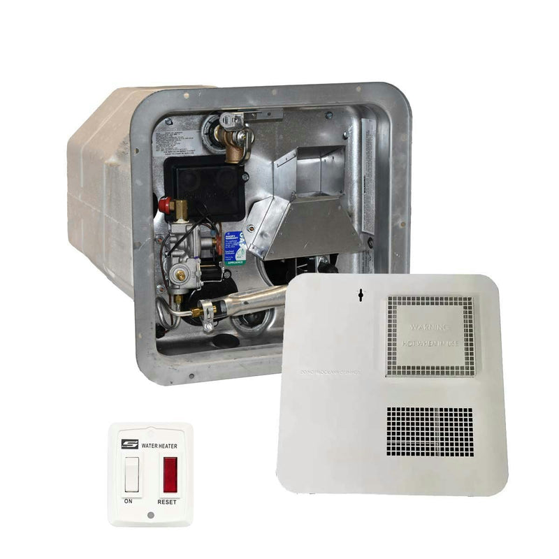 Suburban SW6DERA Hot Water System (White) - 20.3L Capacity - 12V/240V/LPG. 5261A