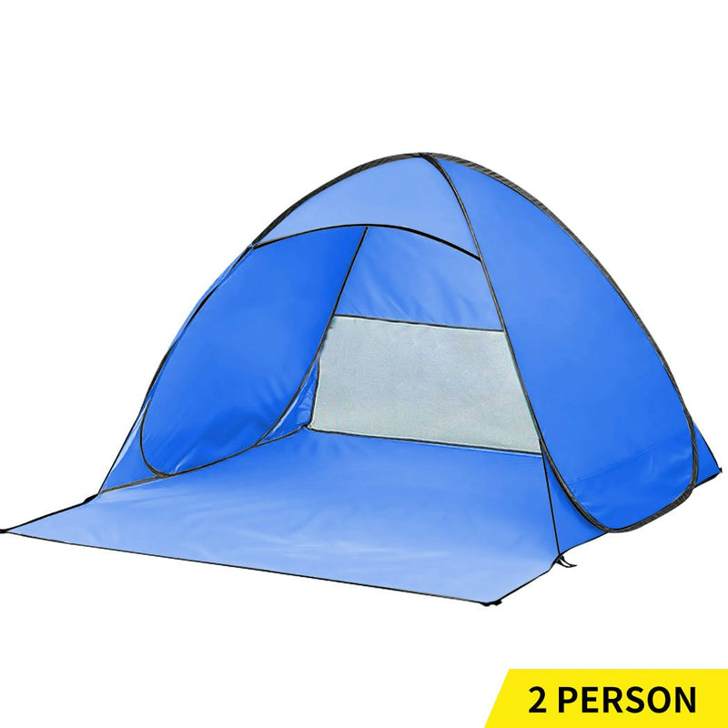 Mountview Pop Up Beach Tent Caming Portable Shelter Shade 2 Person Tents Fish